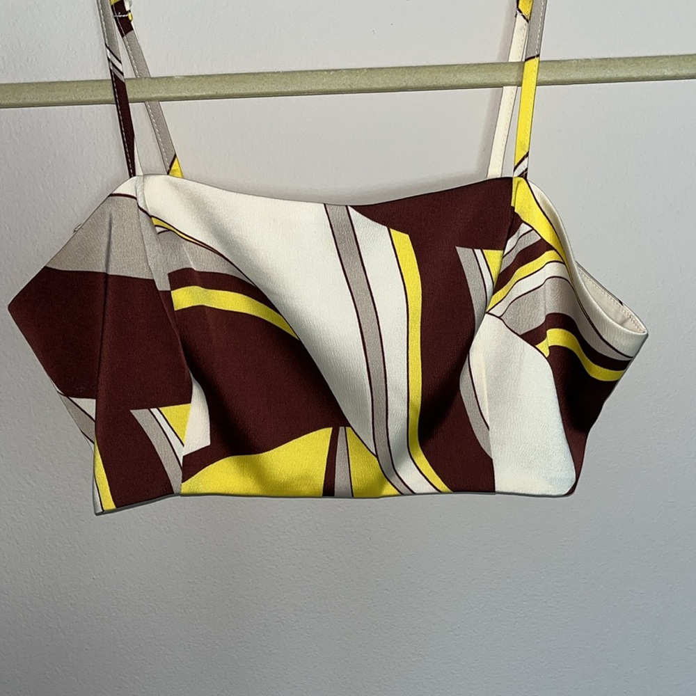House of Harlow 1960 Art Deco Crop Top